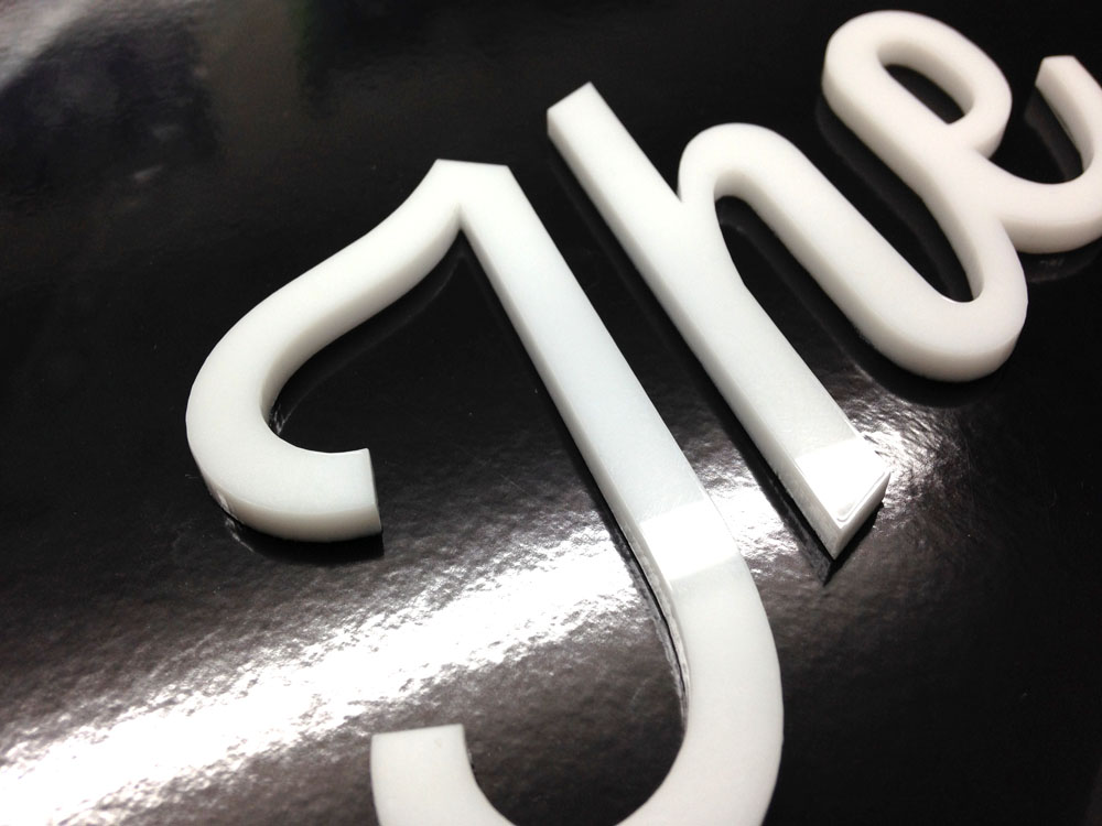 the-letters sample sign