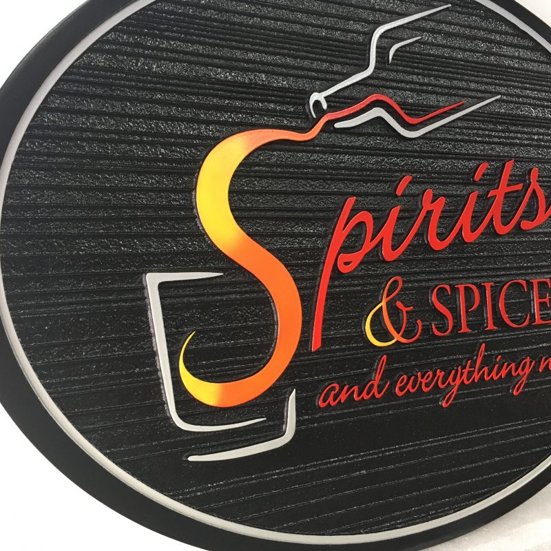 Spirits & Spice - Jackson Hole ss sign
