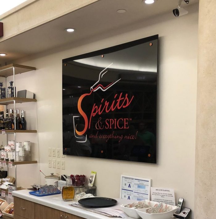 Spirits & Spice Acrylic Sign