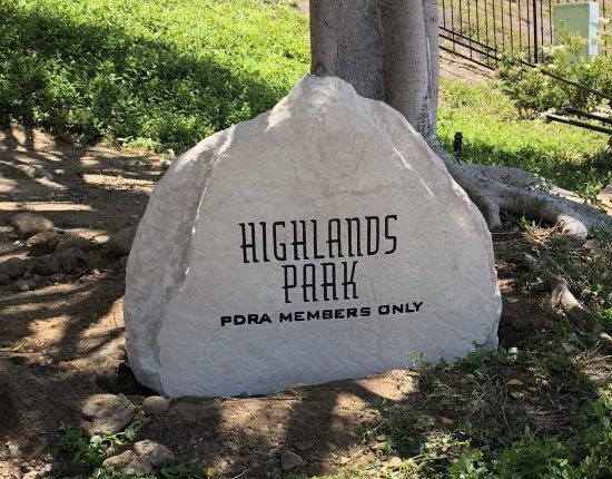 Highlands Park Monument