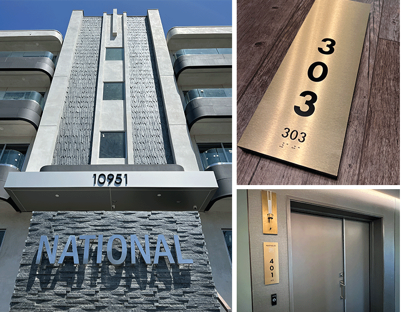 National Building Signage